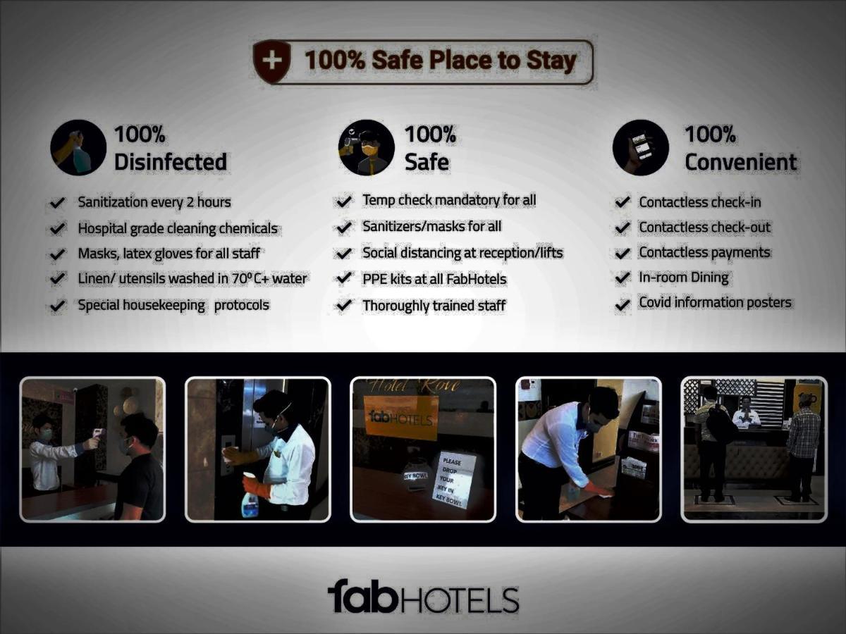 Fabhotel Mid Town Grand Panchkula Bagian luar foto